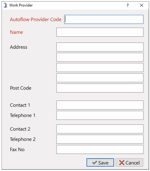 Work Provider in Data Collection
