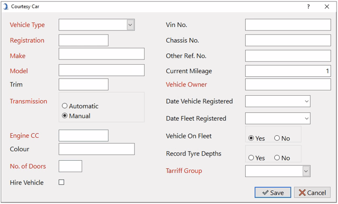 Courtesy Cars in Data Collection